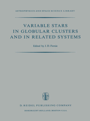 cover image of Variable Stars in Globular Clusters and in Related Systems